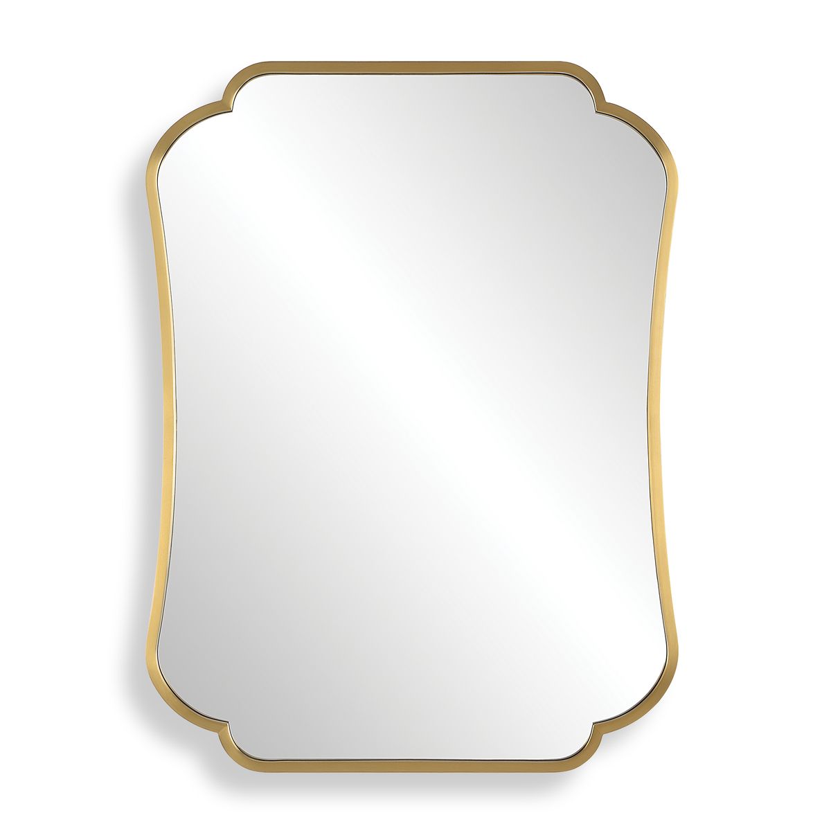 Atwell Accent Mirror on a white background at Addison West