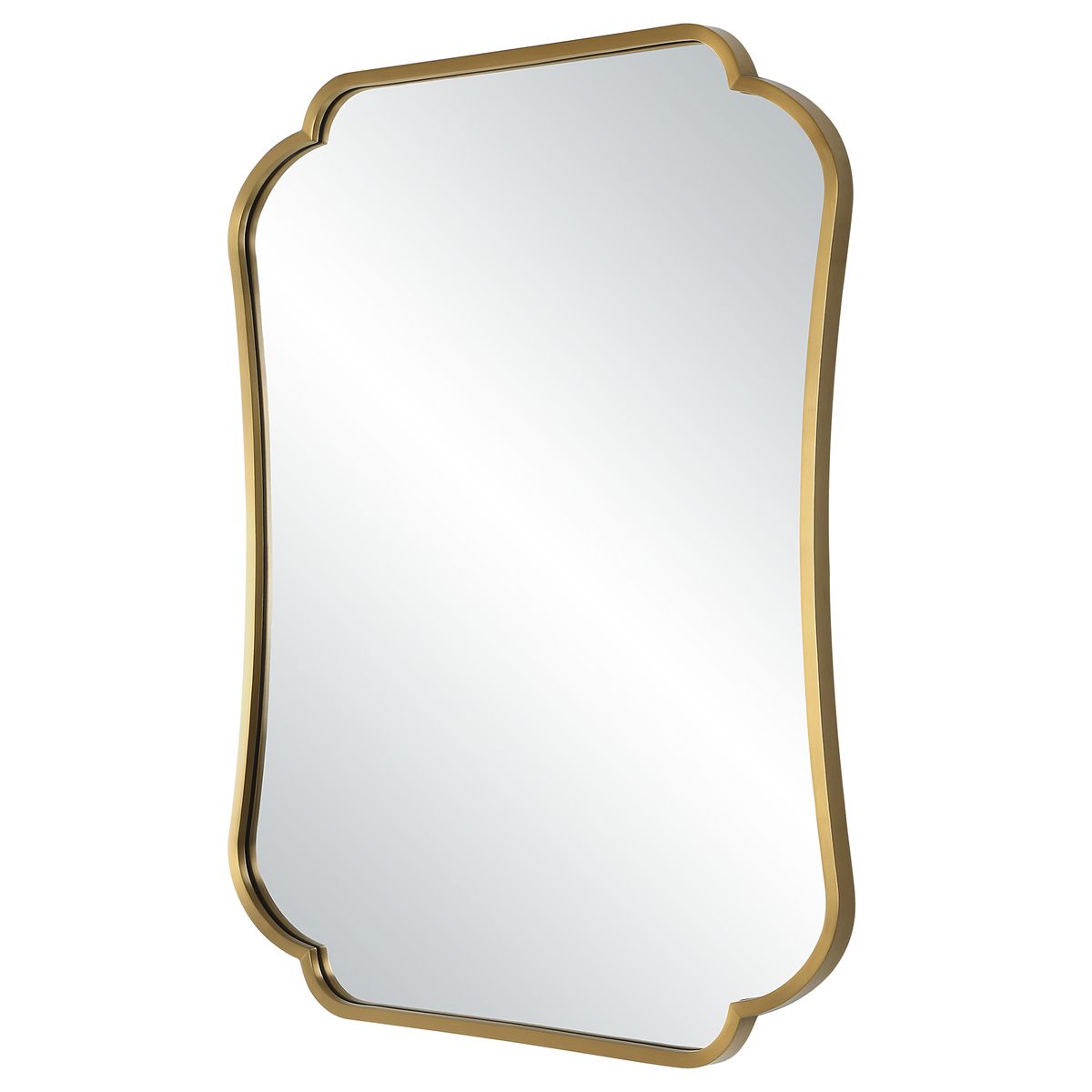 Atwell Accent Mirror on a white background at Addison West