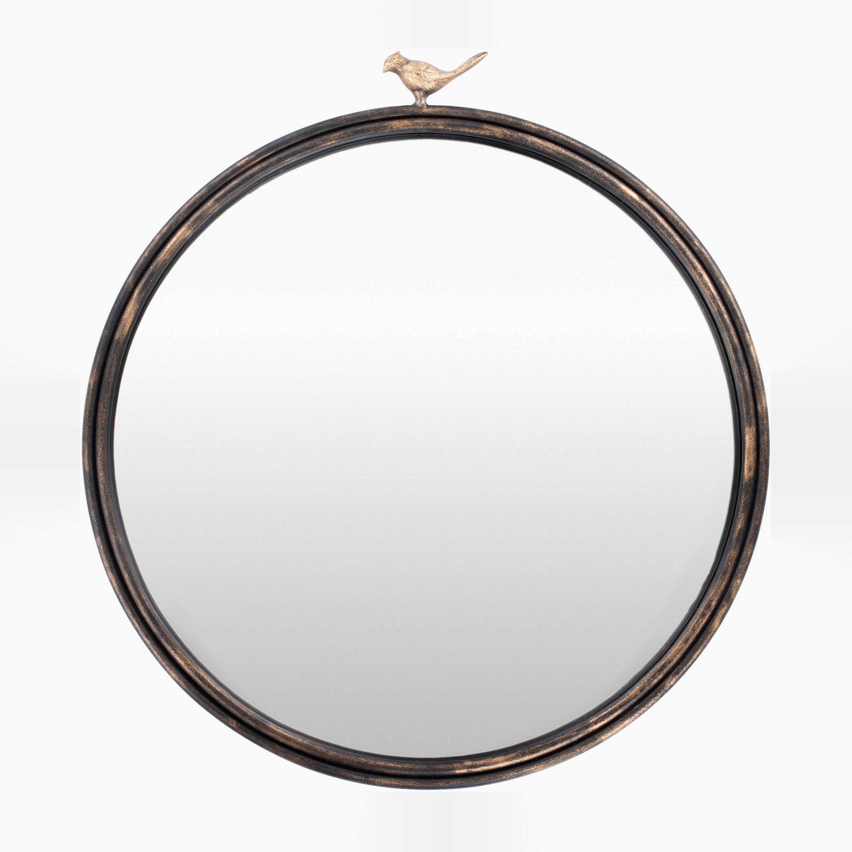 Back of Birdsong Accent Mirror on a white background at Addison West