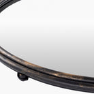 Close up of Back of Birdsong Accent Mirror on a white background at Addison West