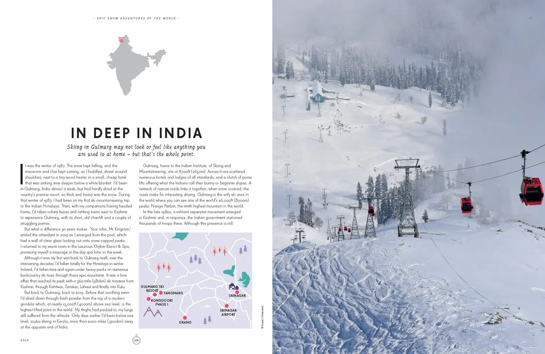 Epic Snow Adventures of the World By Lonely Planet on a white background at Addison West
