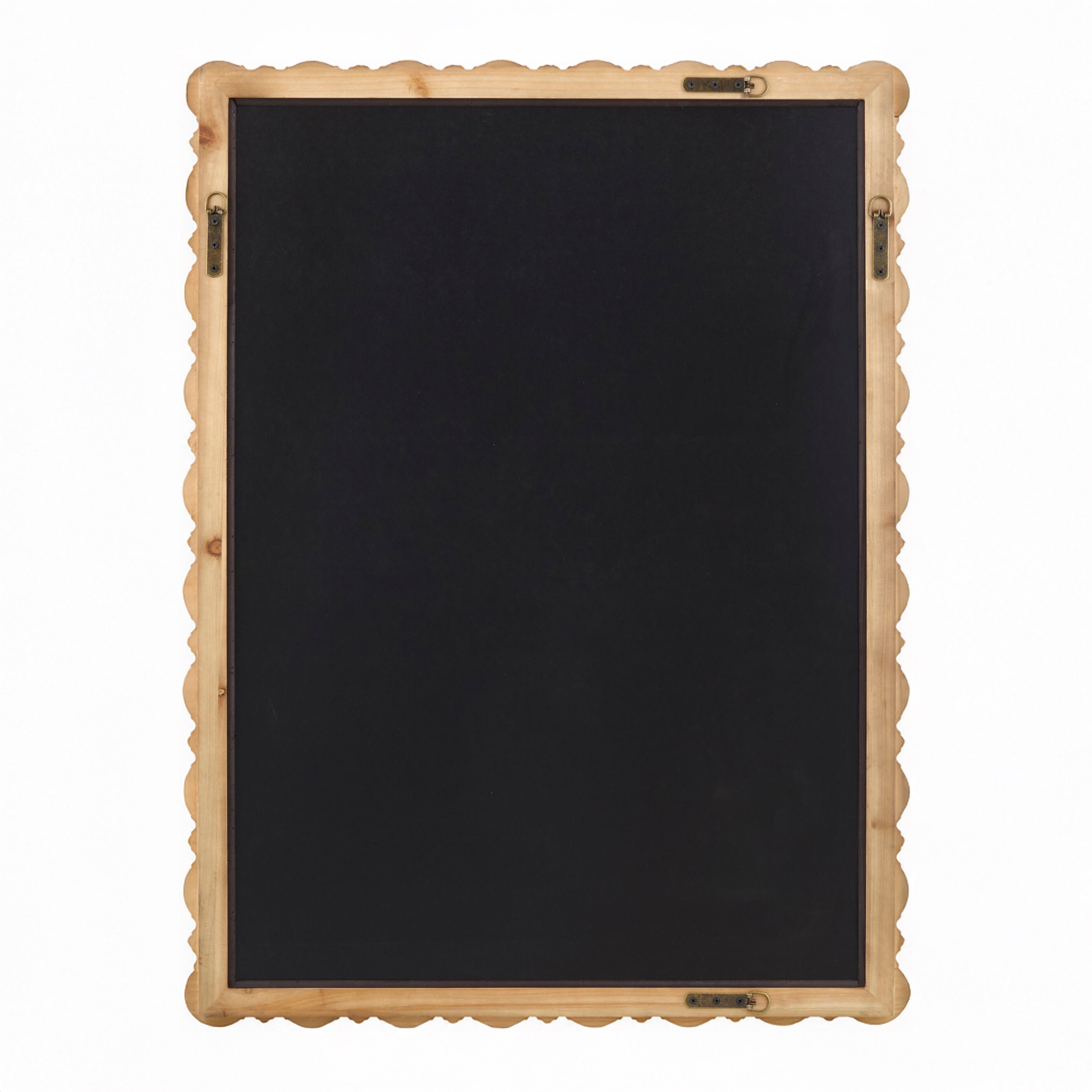 Back of Brennan Accent Mirror in Natural on a white background at Addison West