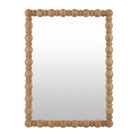 Brennan Accent Mirror in Natural on a white background at Addison West