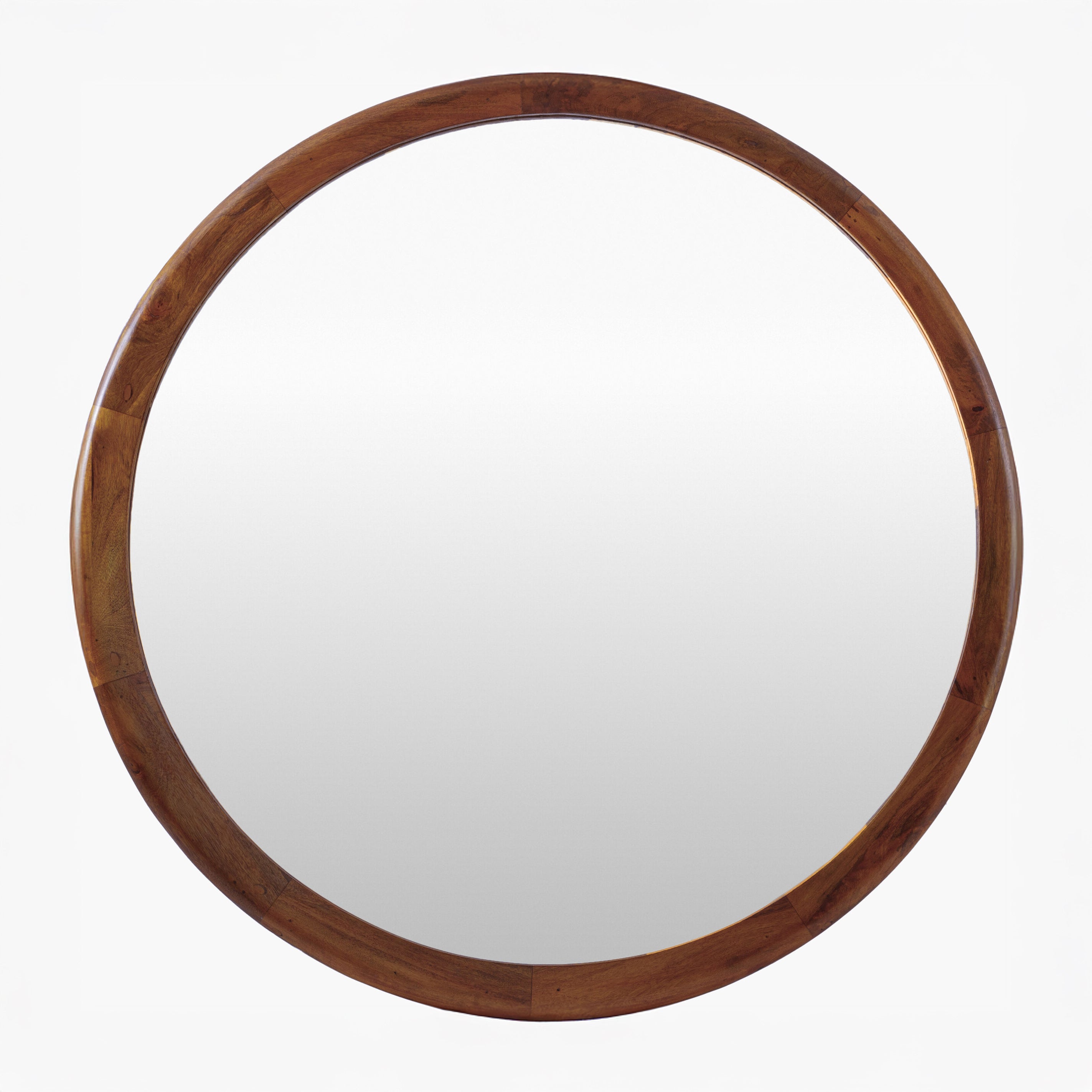 Brisbane Accent Mirror on a white background at Addison West