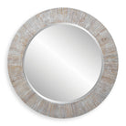 Remere Round Accent Mirror on a white background at Addison West