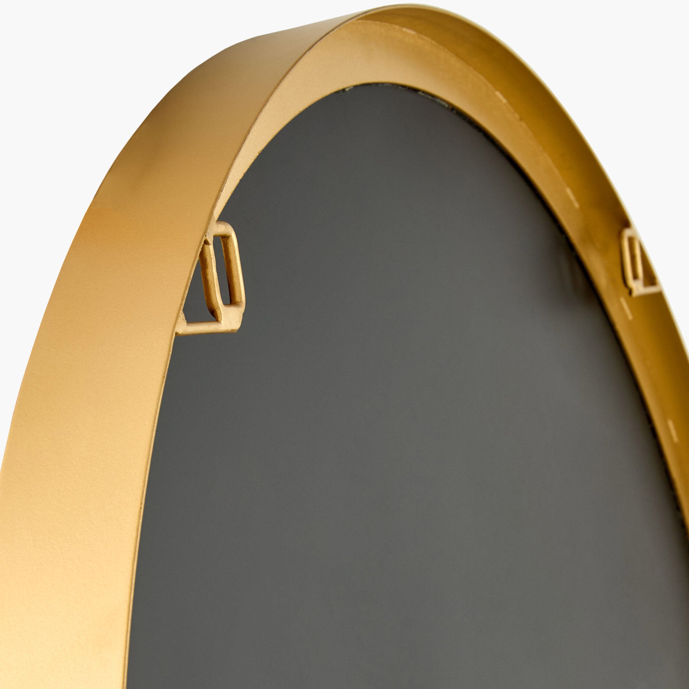 Back of Carbondale Accent Mirror on a white background at Addison West