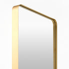 Close up of Carbondale Accent Mirror on a white background at Addison West