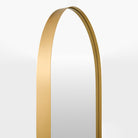 Close up of Carbondale Arch Accent Mirror on a white background at Addison West