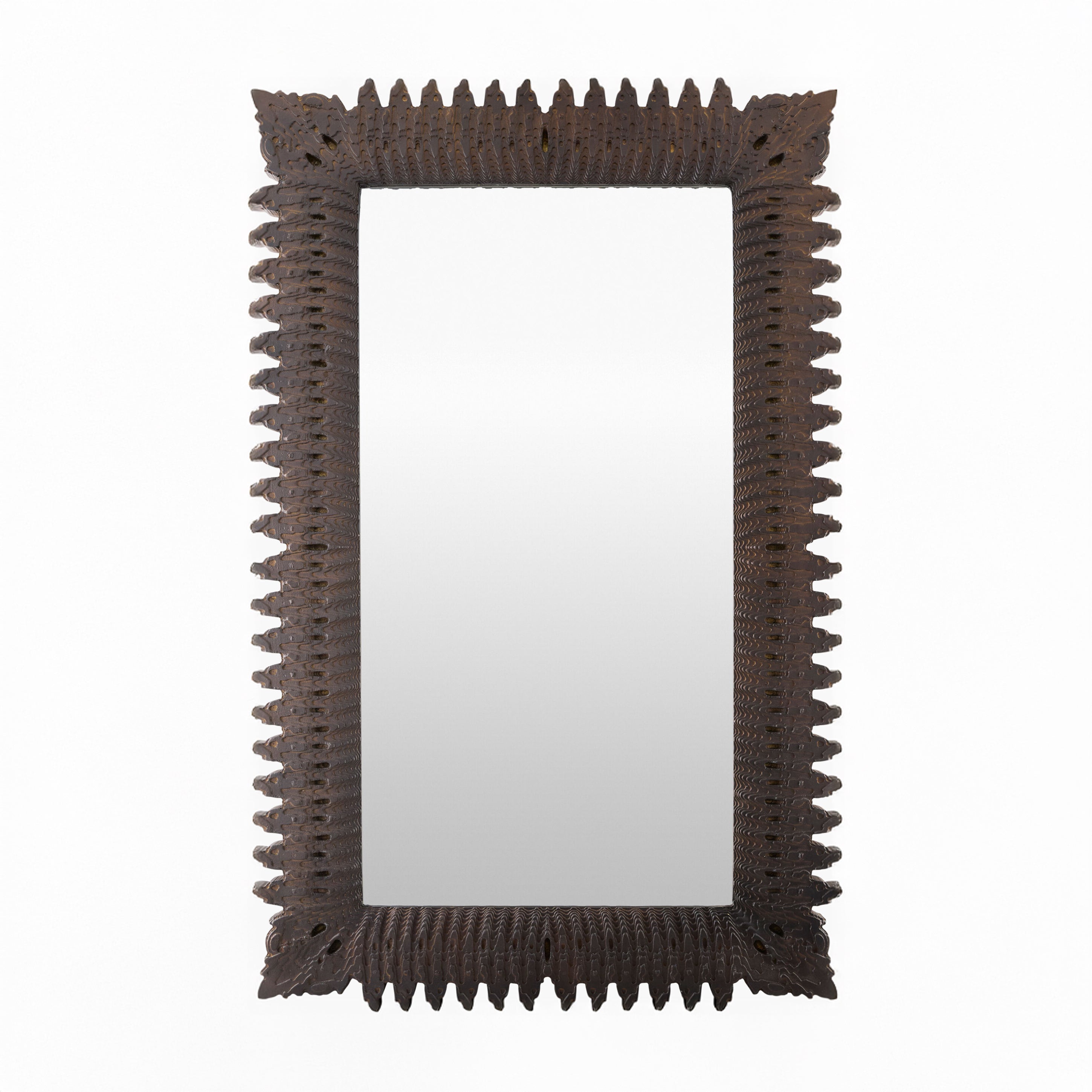 Cassian Accent Mirror on a white background at Addison West