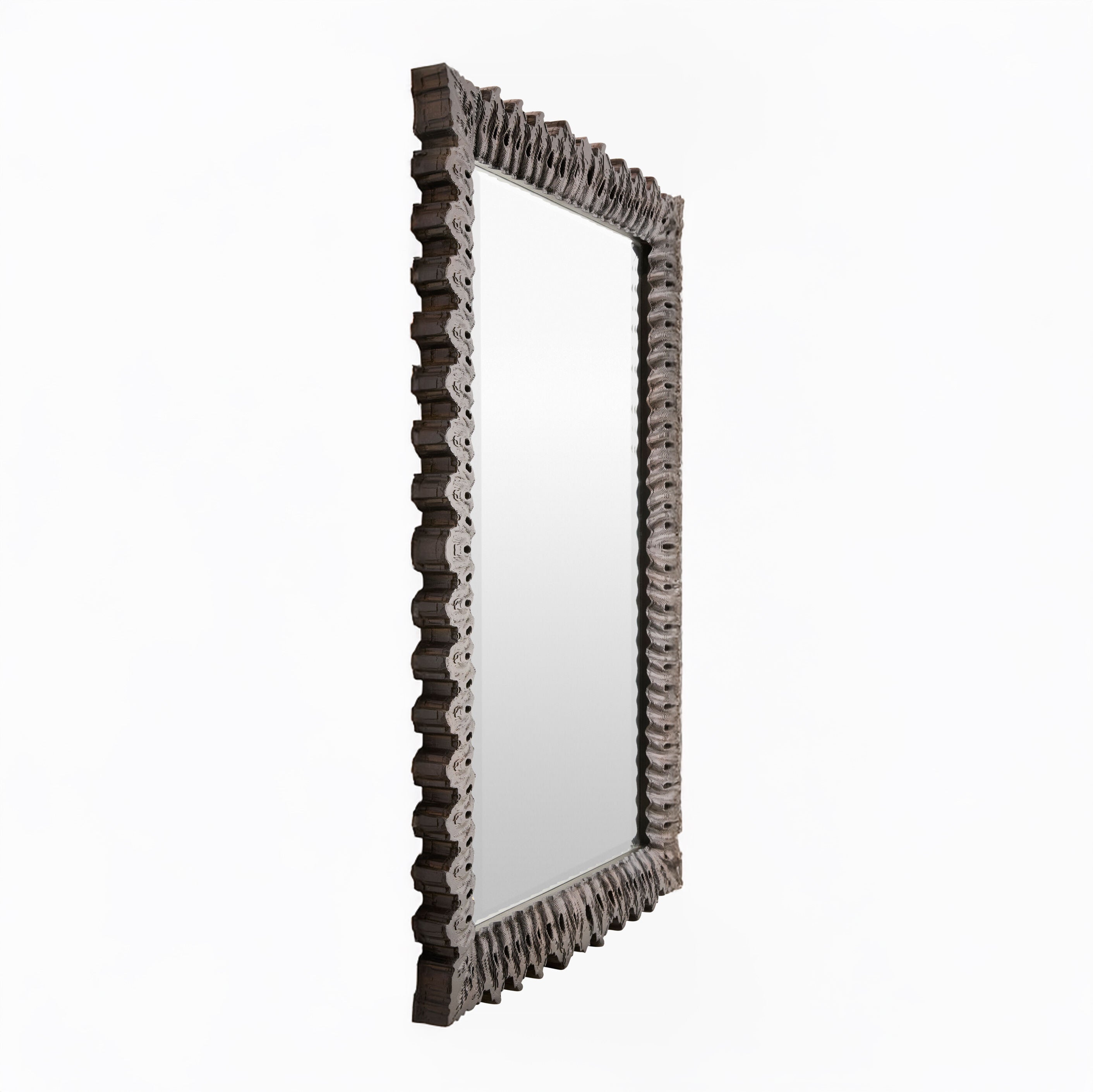 Cassian Accent Mirror on a white background at Addison West
