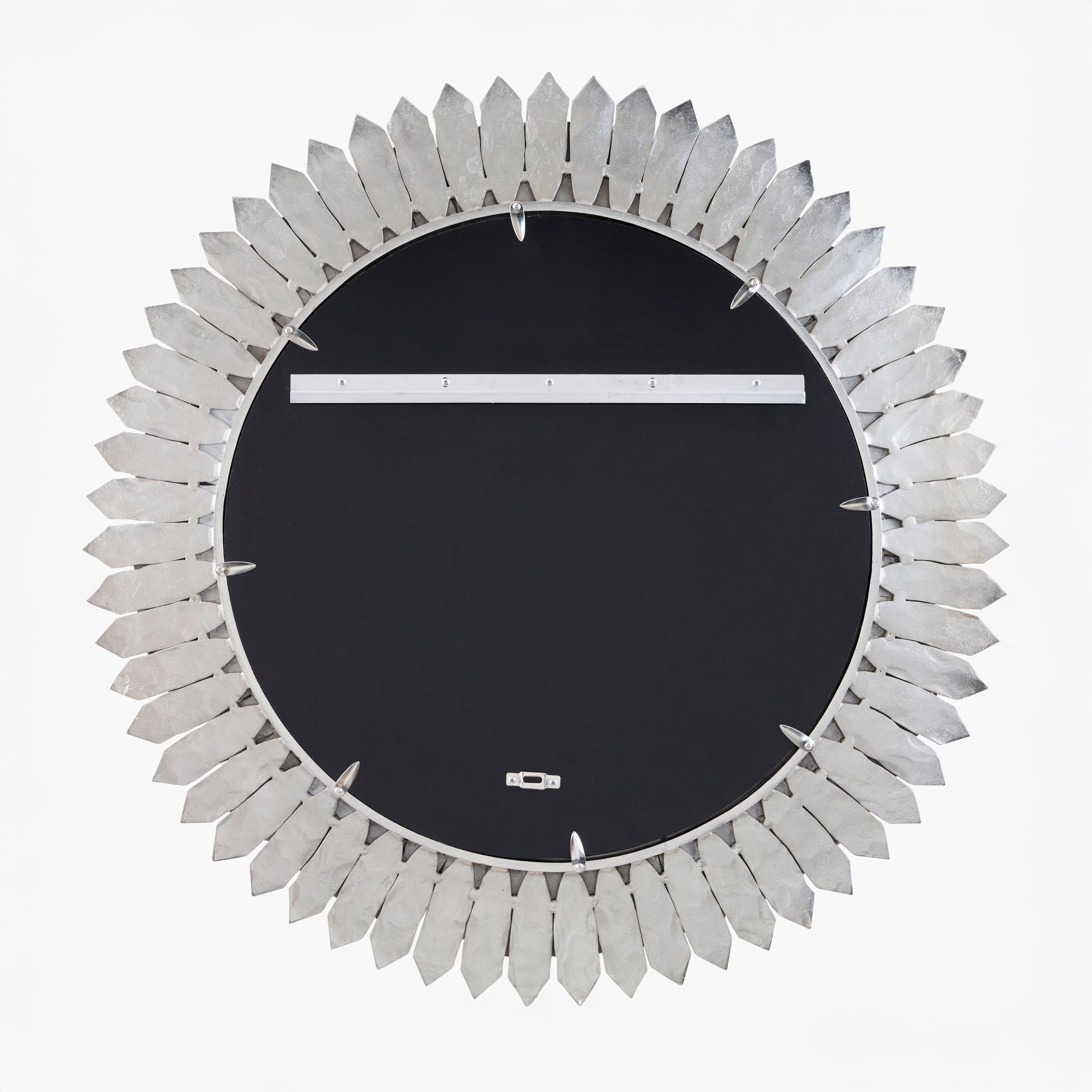 Back of Cian Accent Mirror on a white background at Addison West