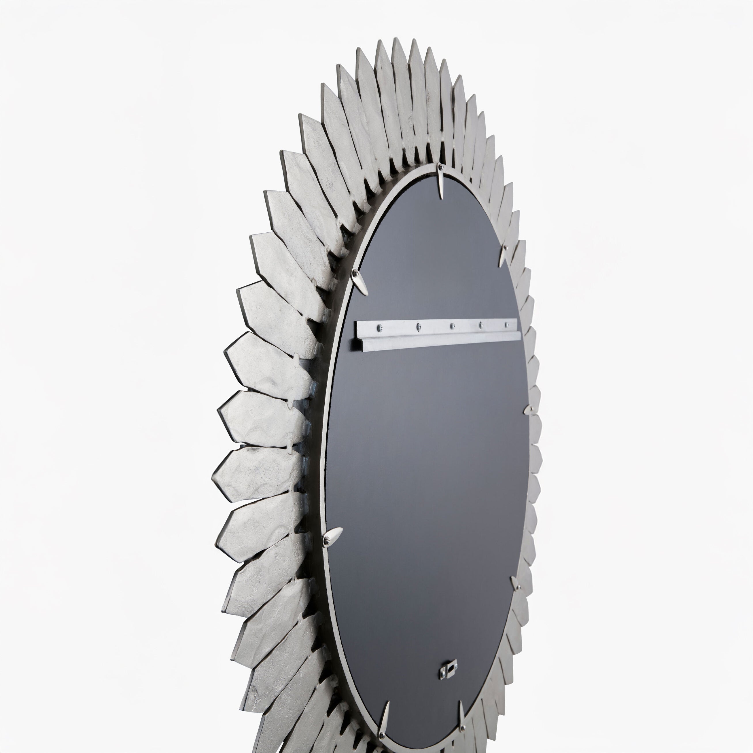 Back of Cian Accent Mirror on a white background at Addison West