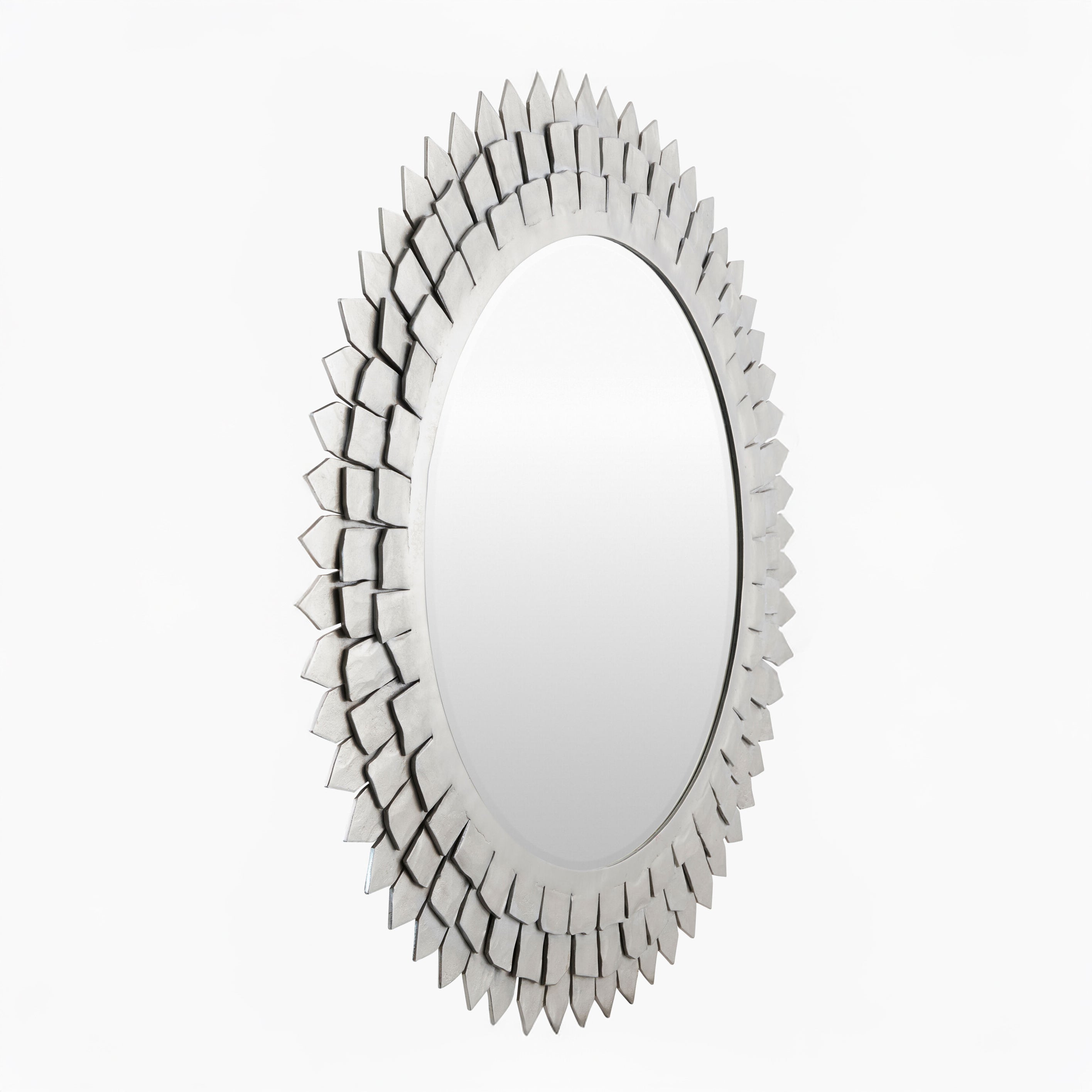 Cian Accent Mirror on a white background at Addison West