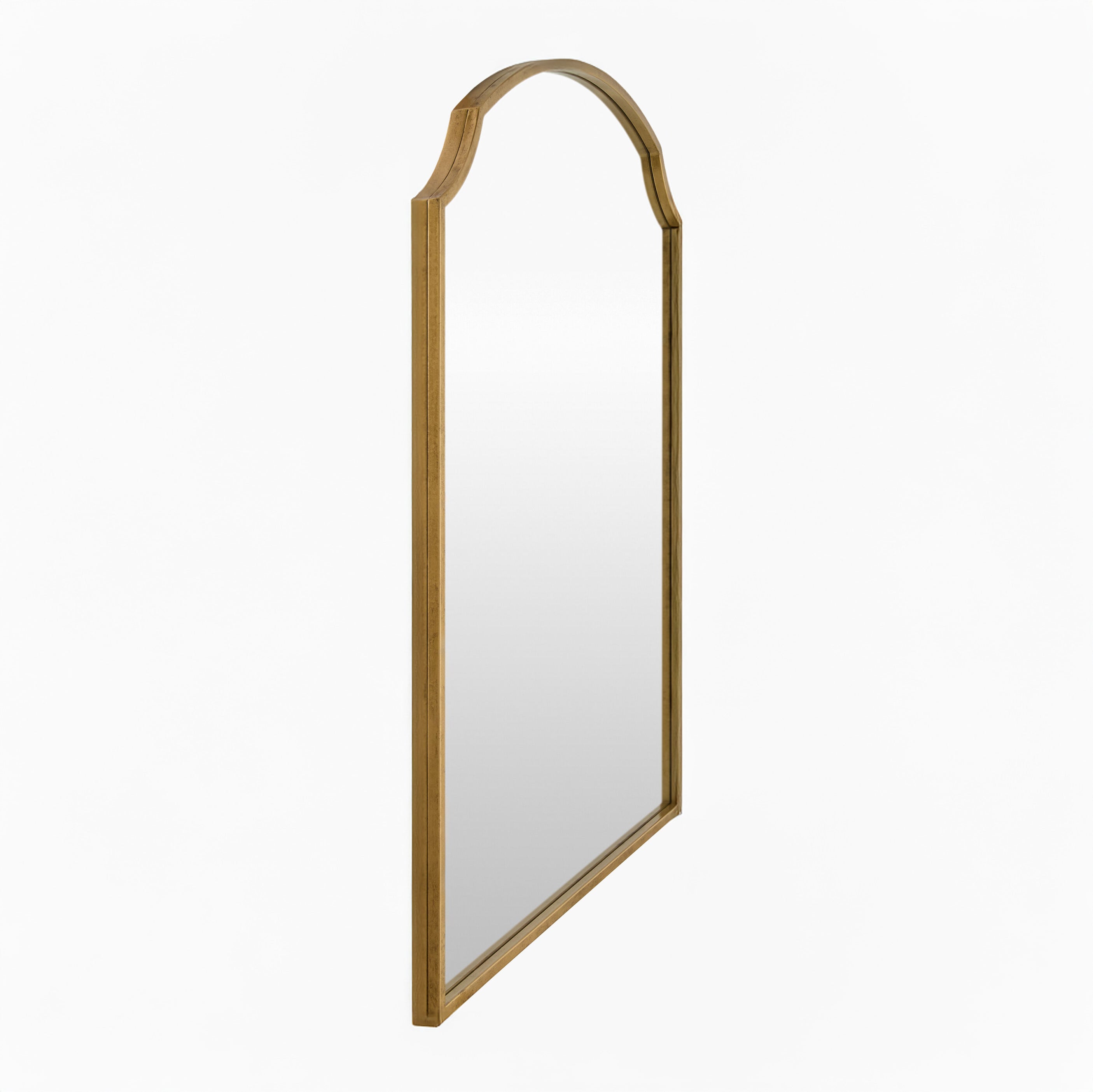 Corbin Mantel Mirror on a white background at Addison West
