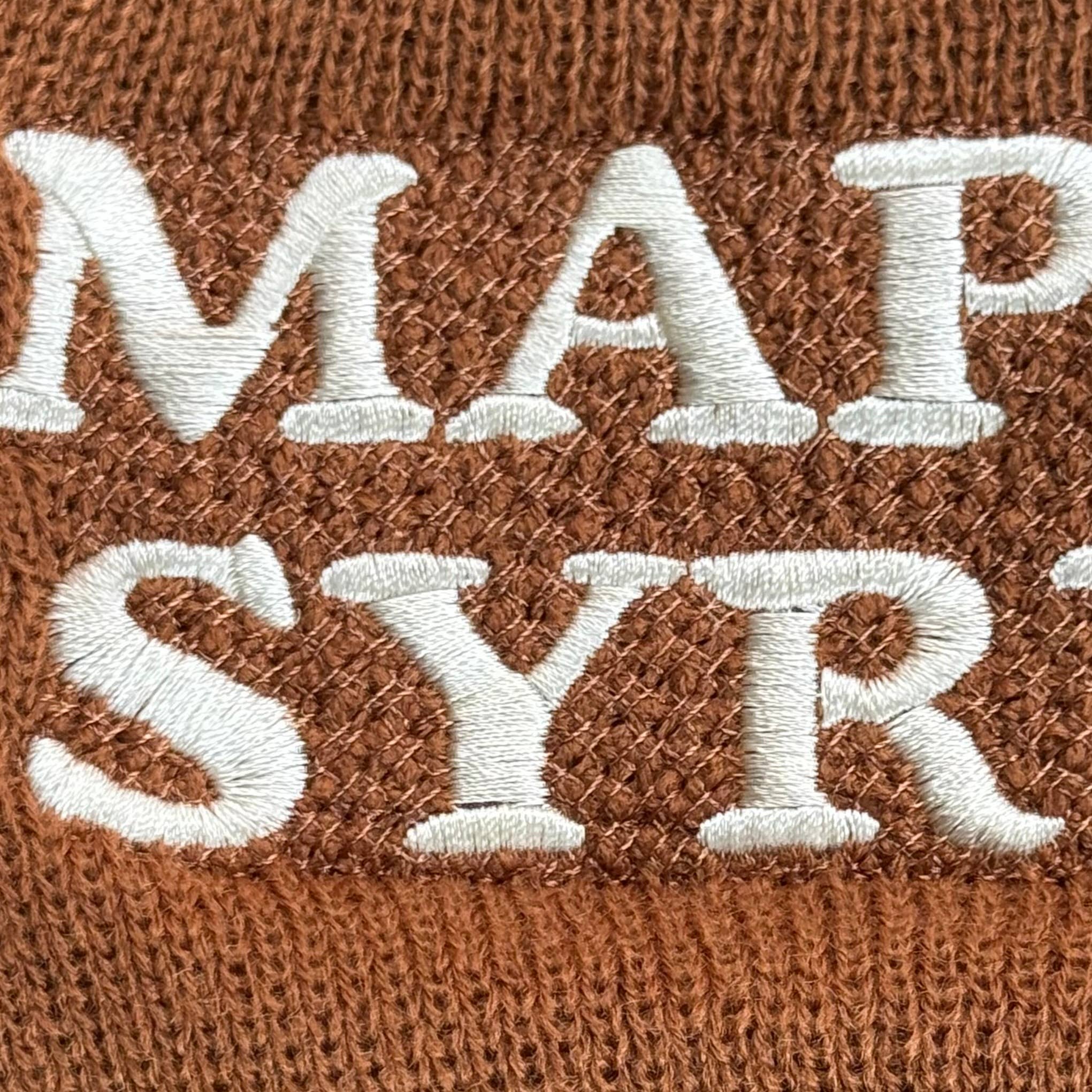 Maple Syrup Beanie at Addison West