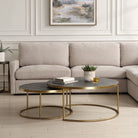 Alston Nesting Coffee Tables, Set of 2 in a living room at Addison West