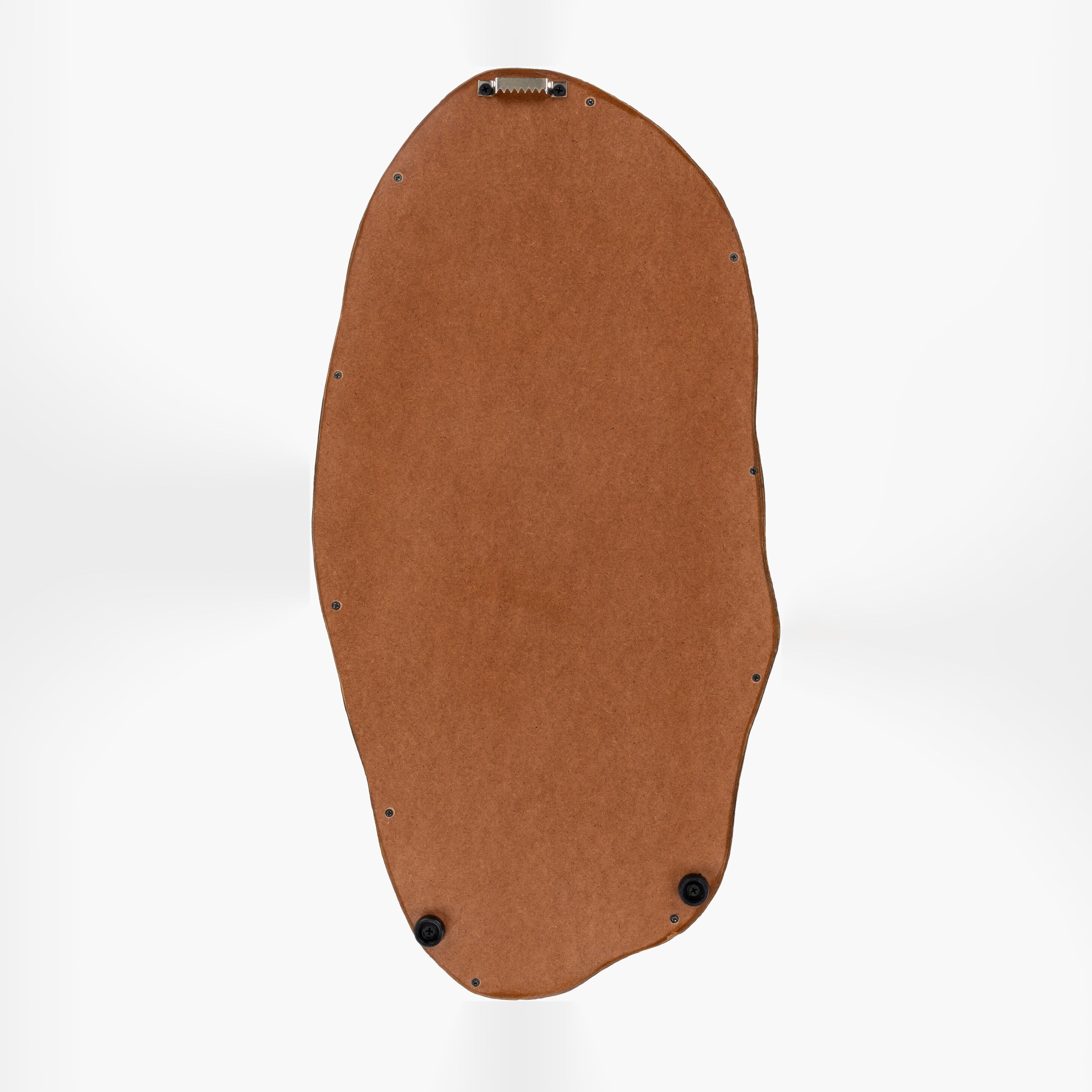 Back of Edge Accent Mirror on a white background at Addison West