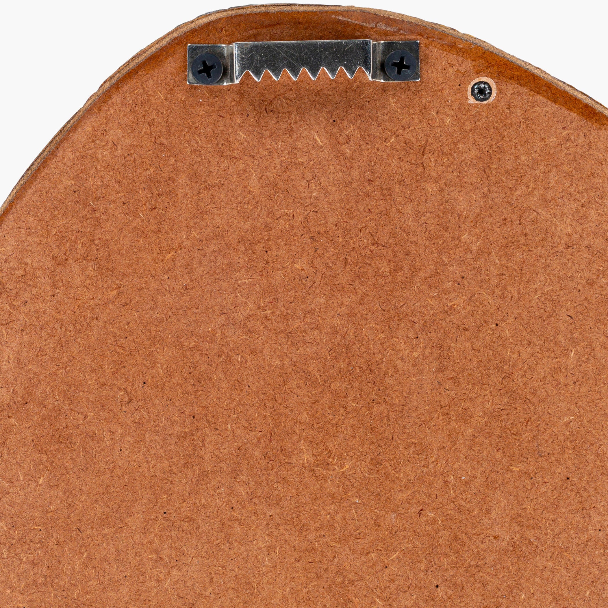 Back of Edge Accent Mirror on a white background at Addison West