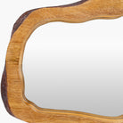 Close up of Edge Accent Mirror No. 3 on a white background at Addison West