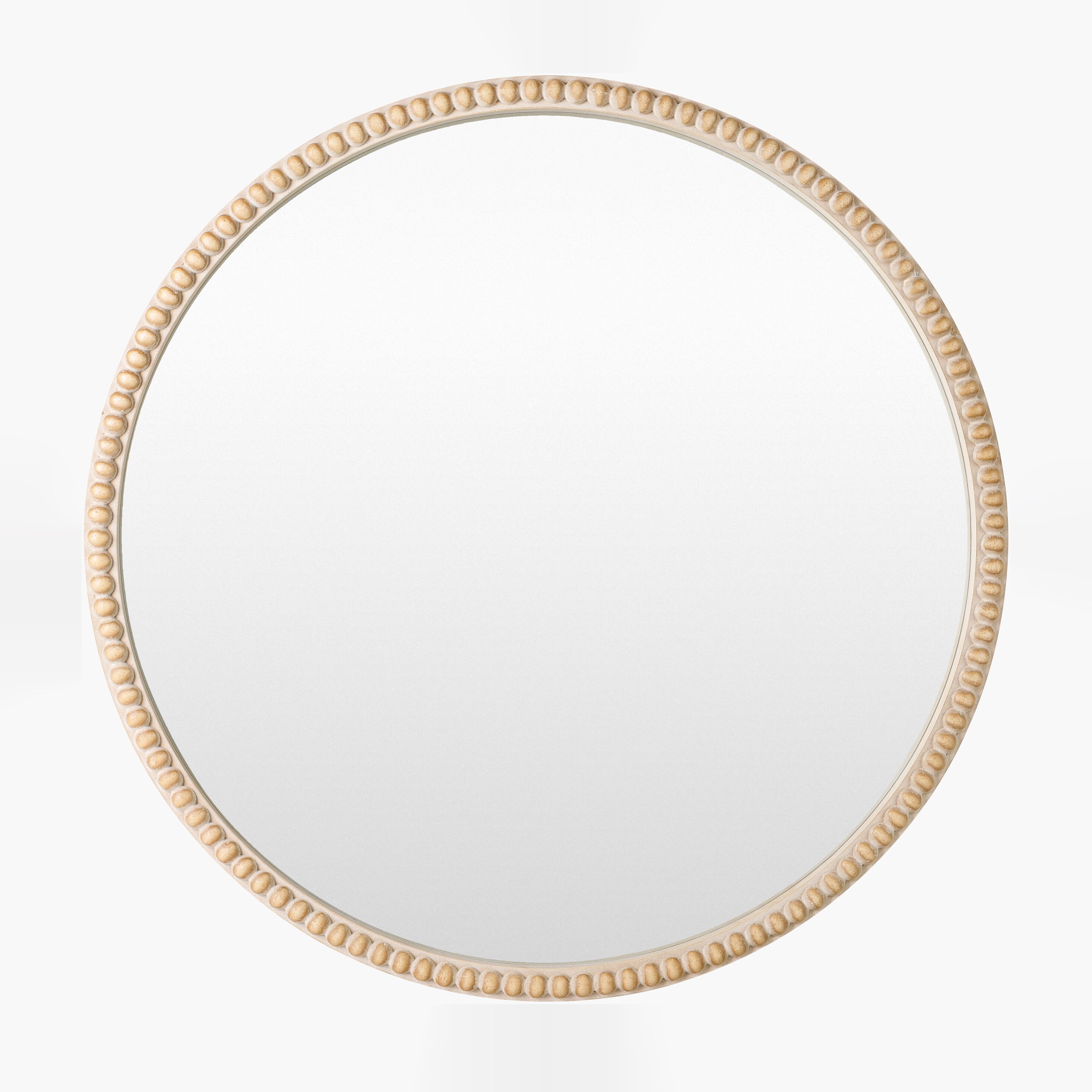 Dwarka Accent Mirror on a white background at Addison West