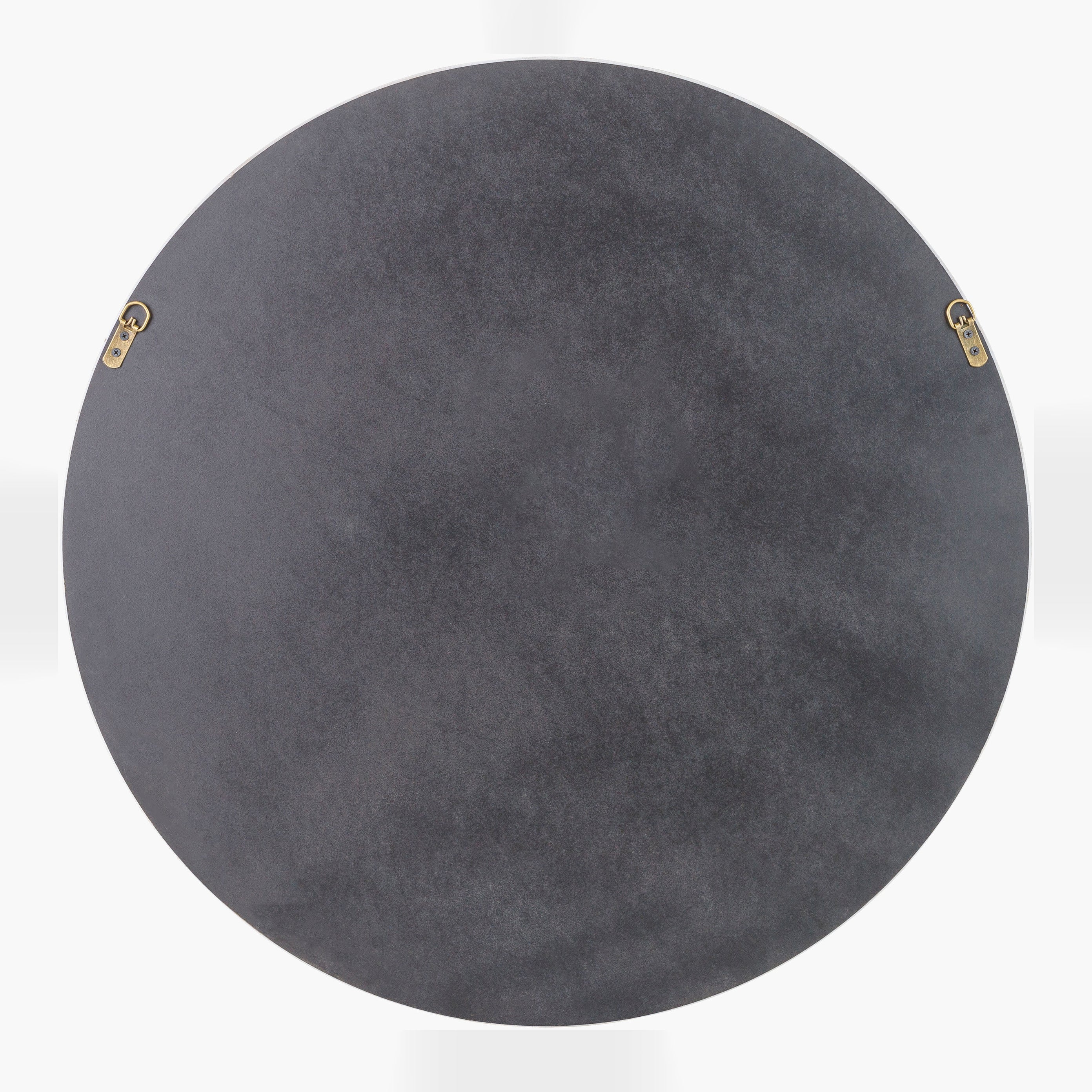 Back of Dwarka Accent Mirror on a white background at Addison West