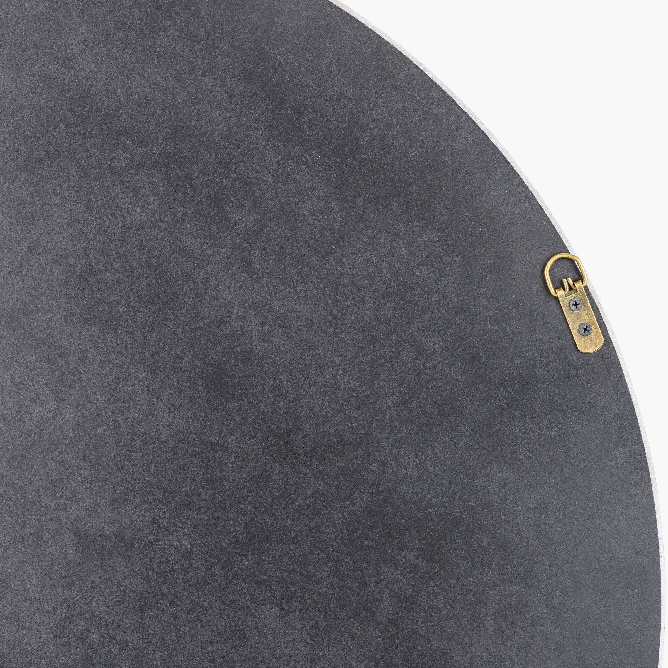 Back of Dwarka Accent Mirror on a white background at Addison West