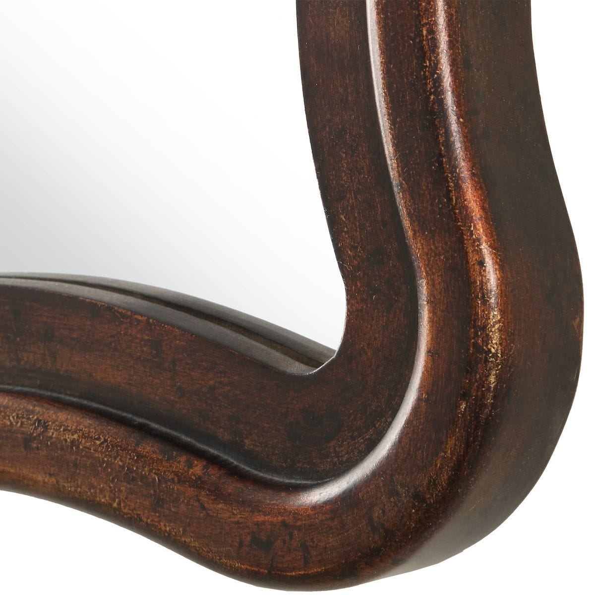 Close up of Mirelle Accent Mirror on a white background at Addison West