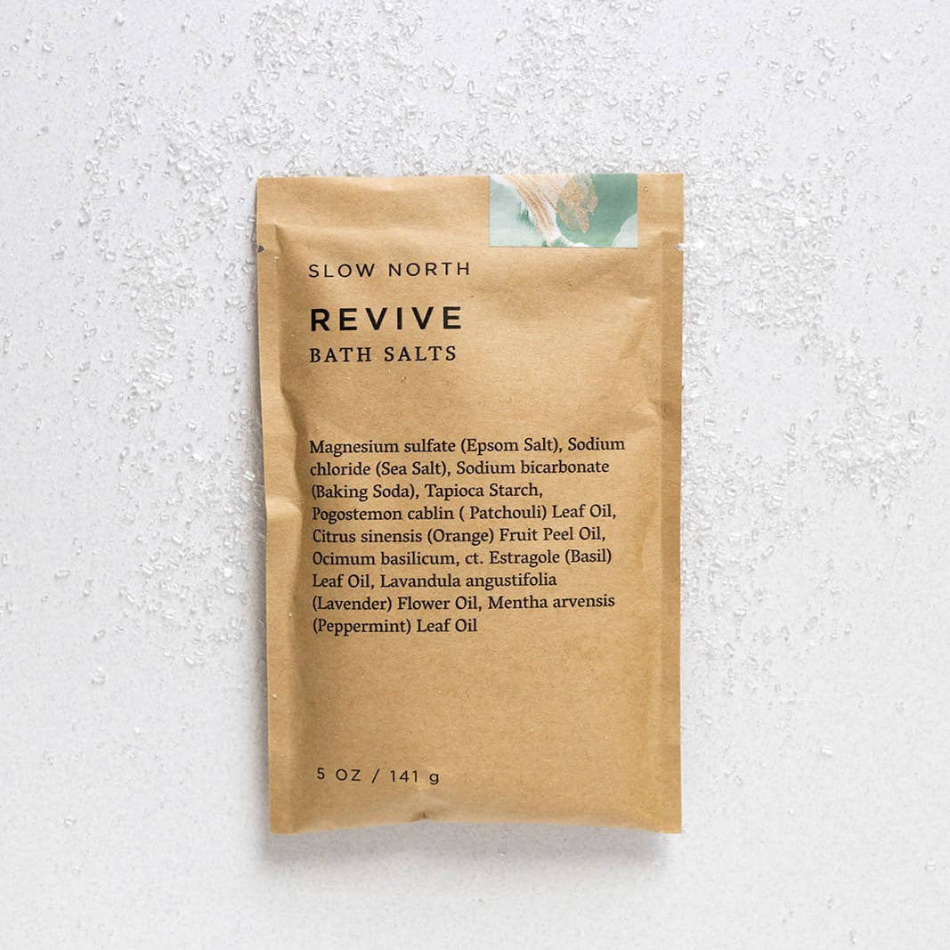 Revive Bath Salts on a white background at Addison West