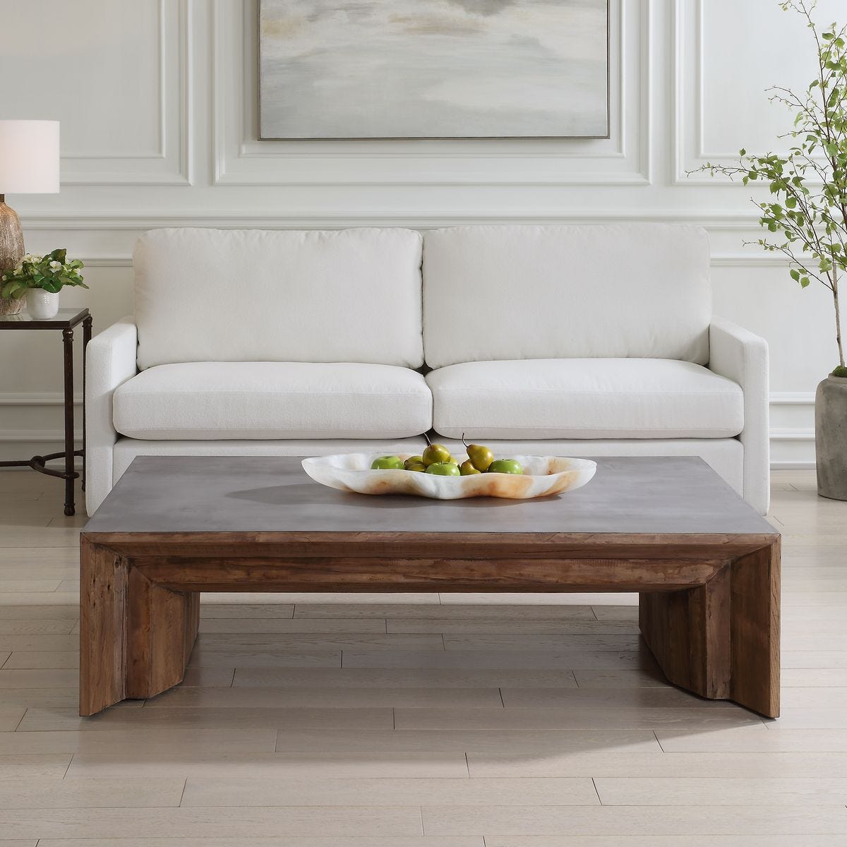 Valden Coffee Table in a living room at Addison West