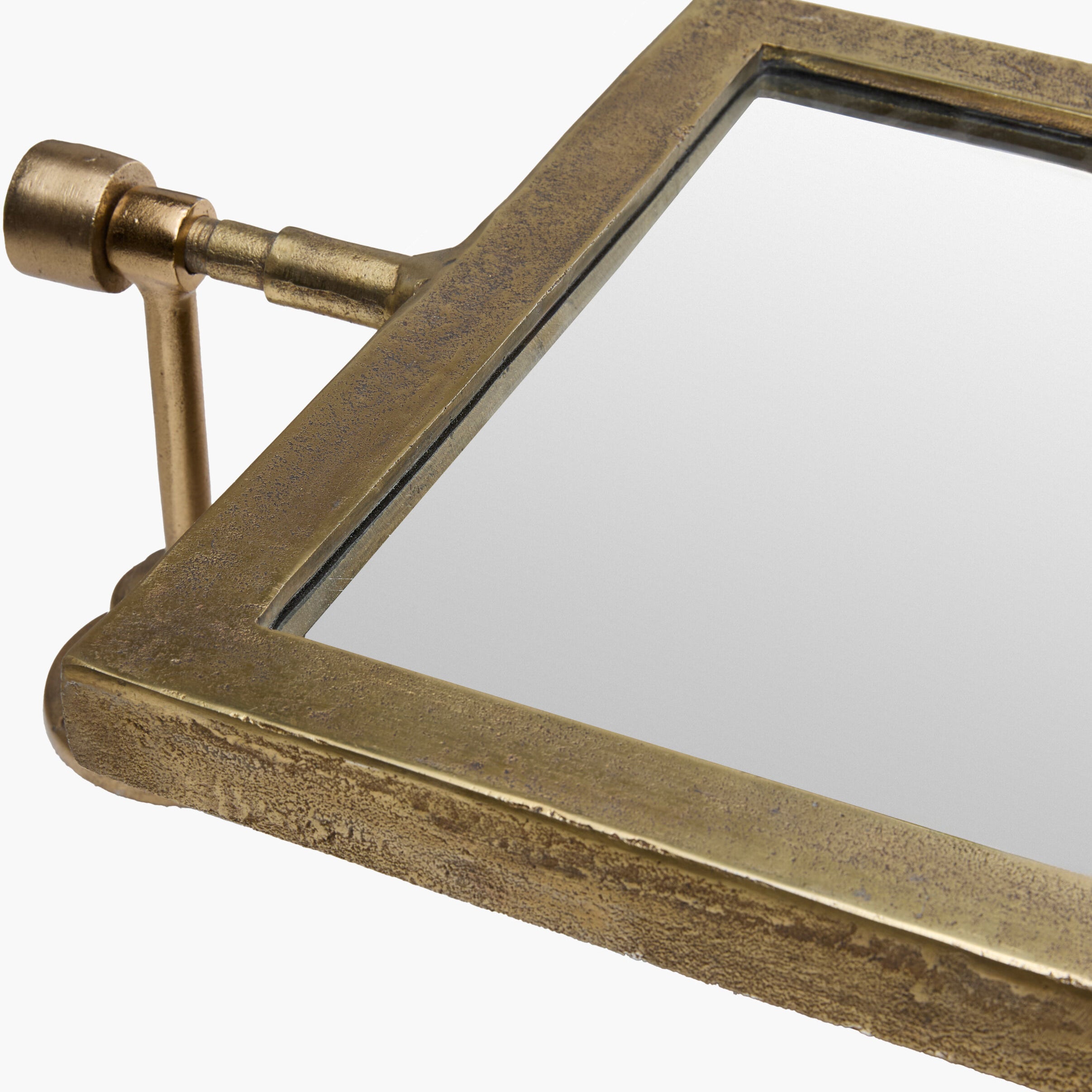 Close up of Emmeline Full Length Mirror on a white background at Addison West