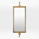 Emmeline Accent Mirror on a white background at Addison West