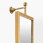 Close up of Emmeline Accent Mirror on a white background at Addison West