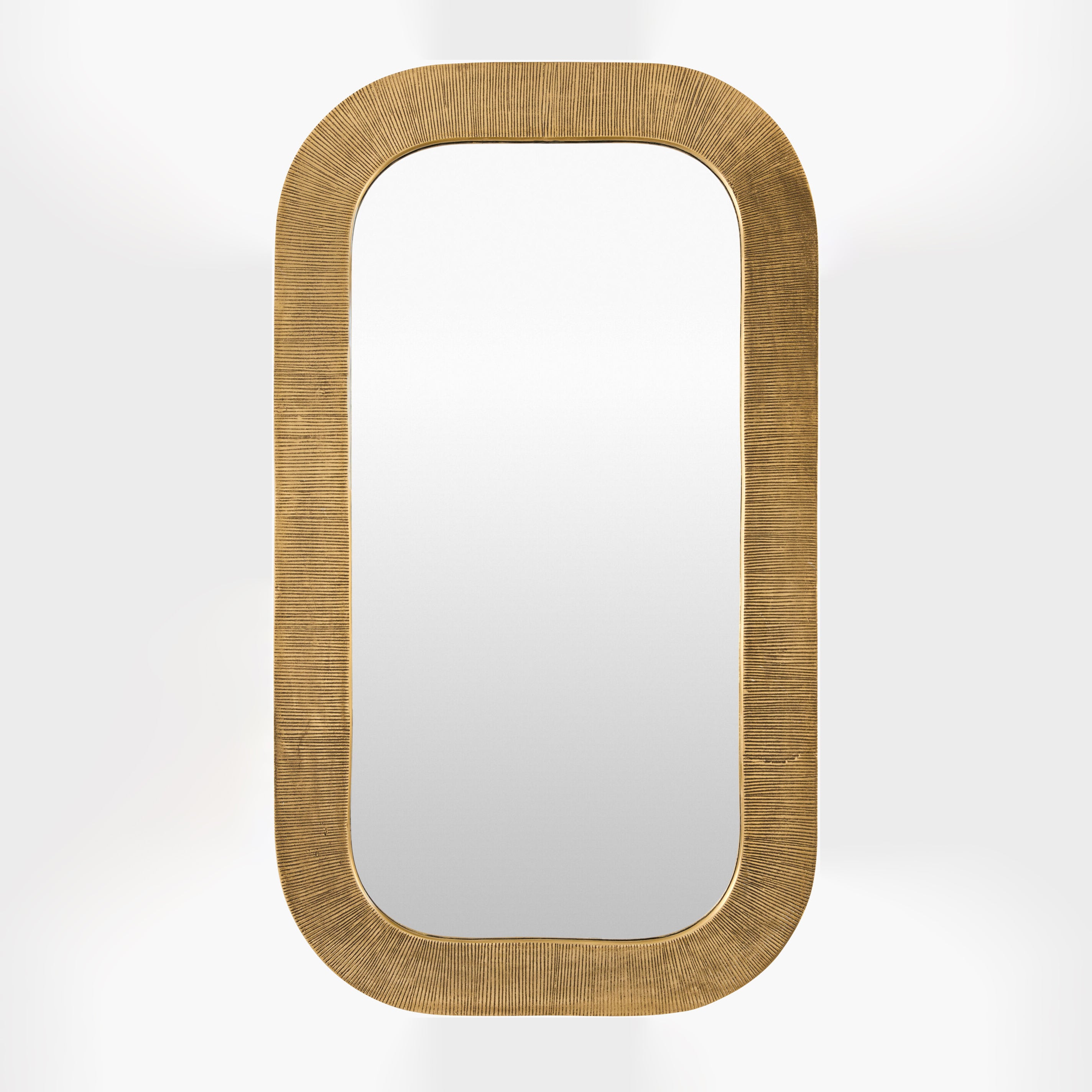 Enya Accent Mirror on a white background at Addison West