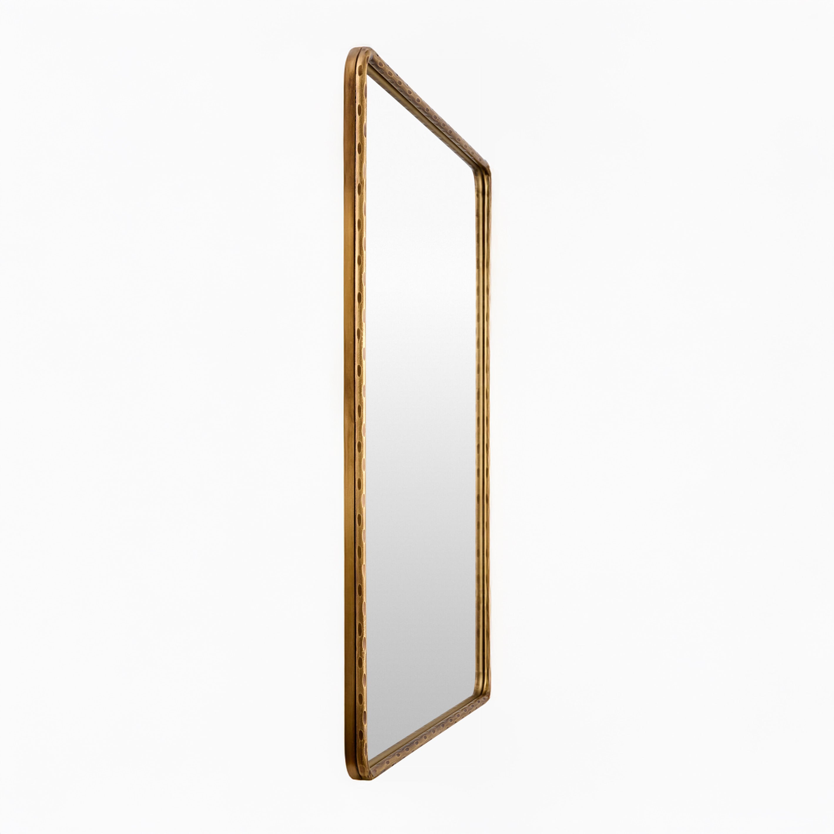 Georgine Accent Mirror on a white background at Addison West