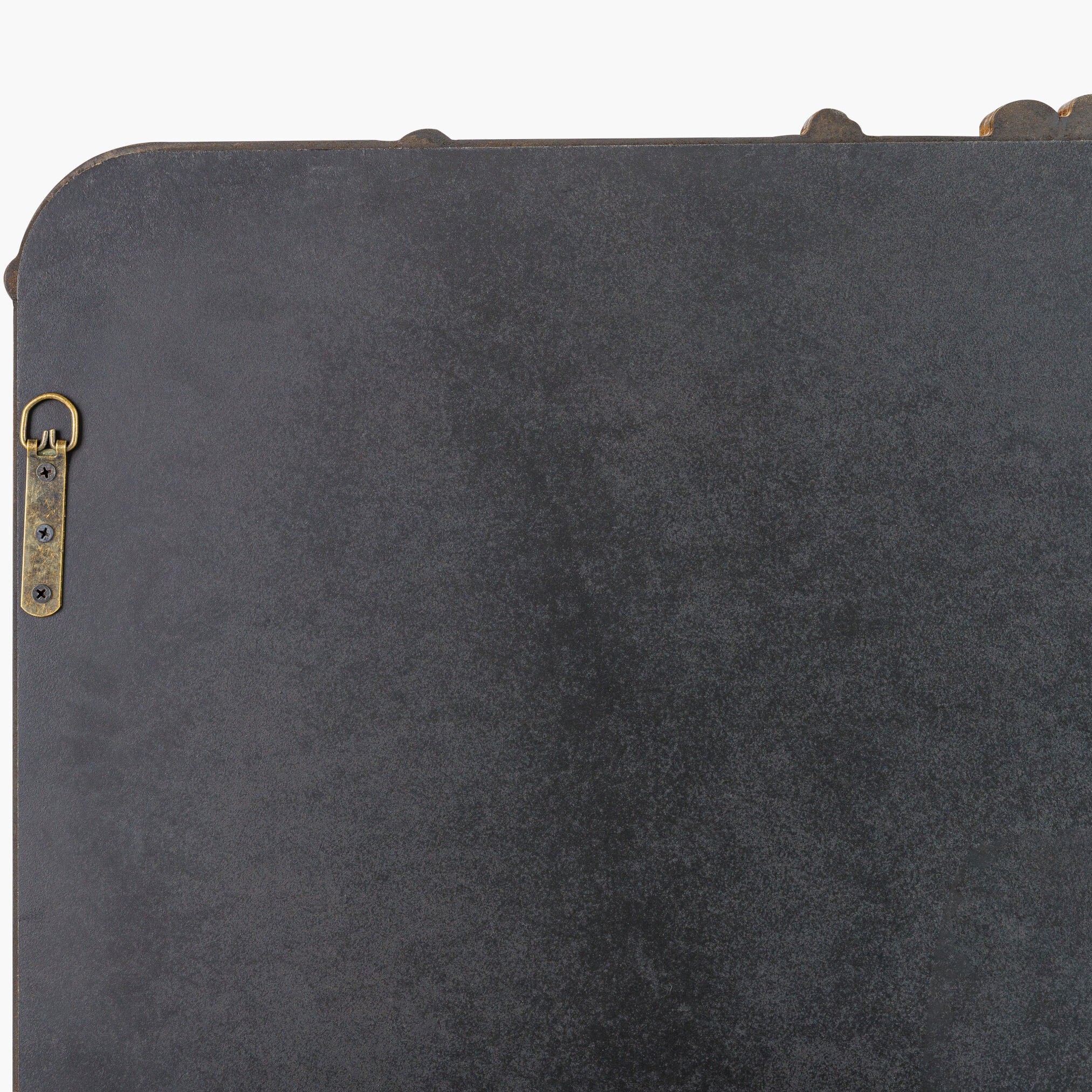 Back of Highclere Mantel Mirror on a white background at Addison West