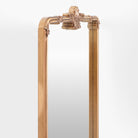 Close up of Highclere Full Length Mirror on a white background at Addison West