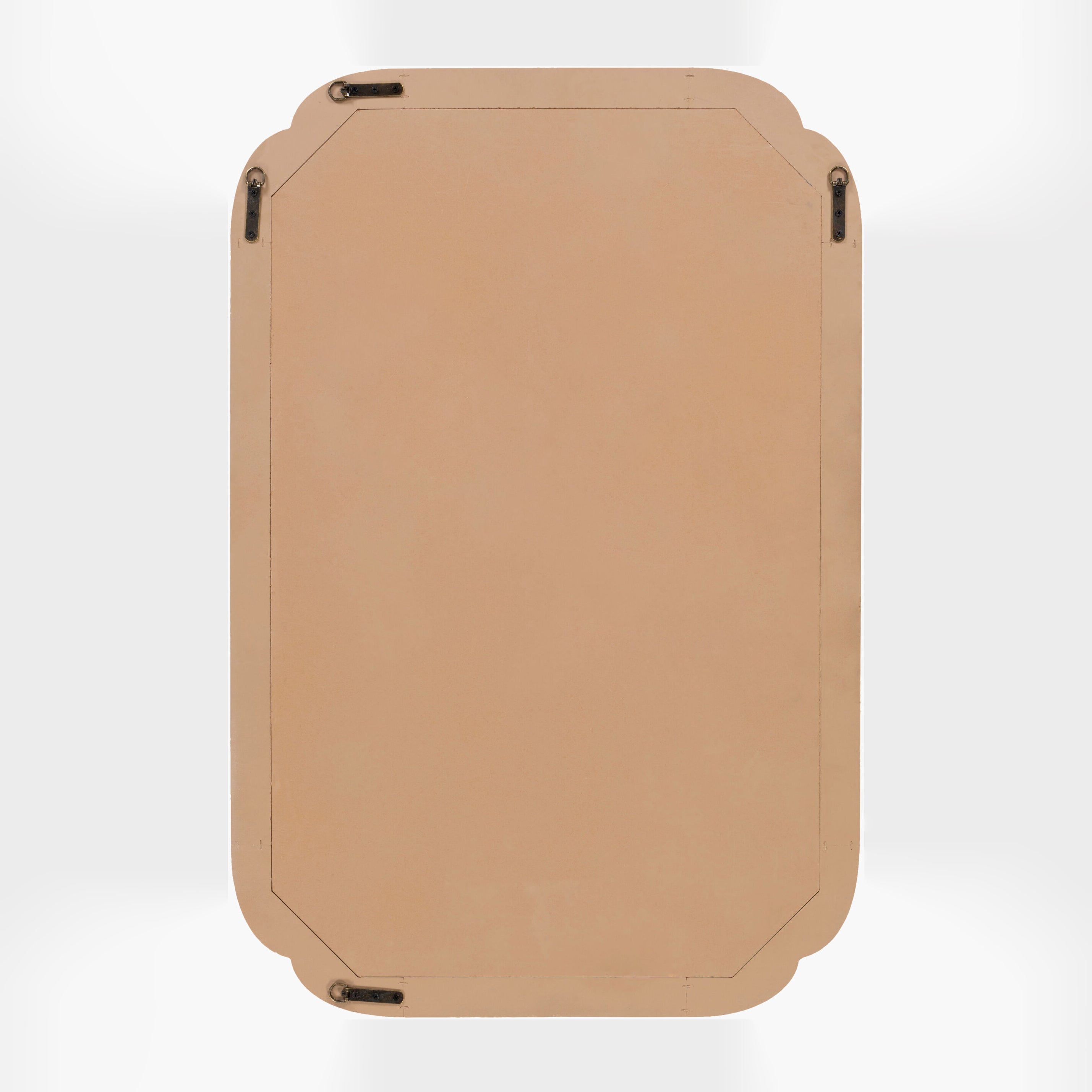 Back of Harlan Accent Mirror on a white background at Addison West