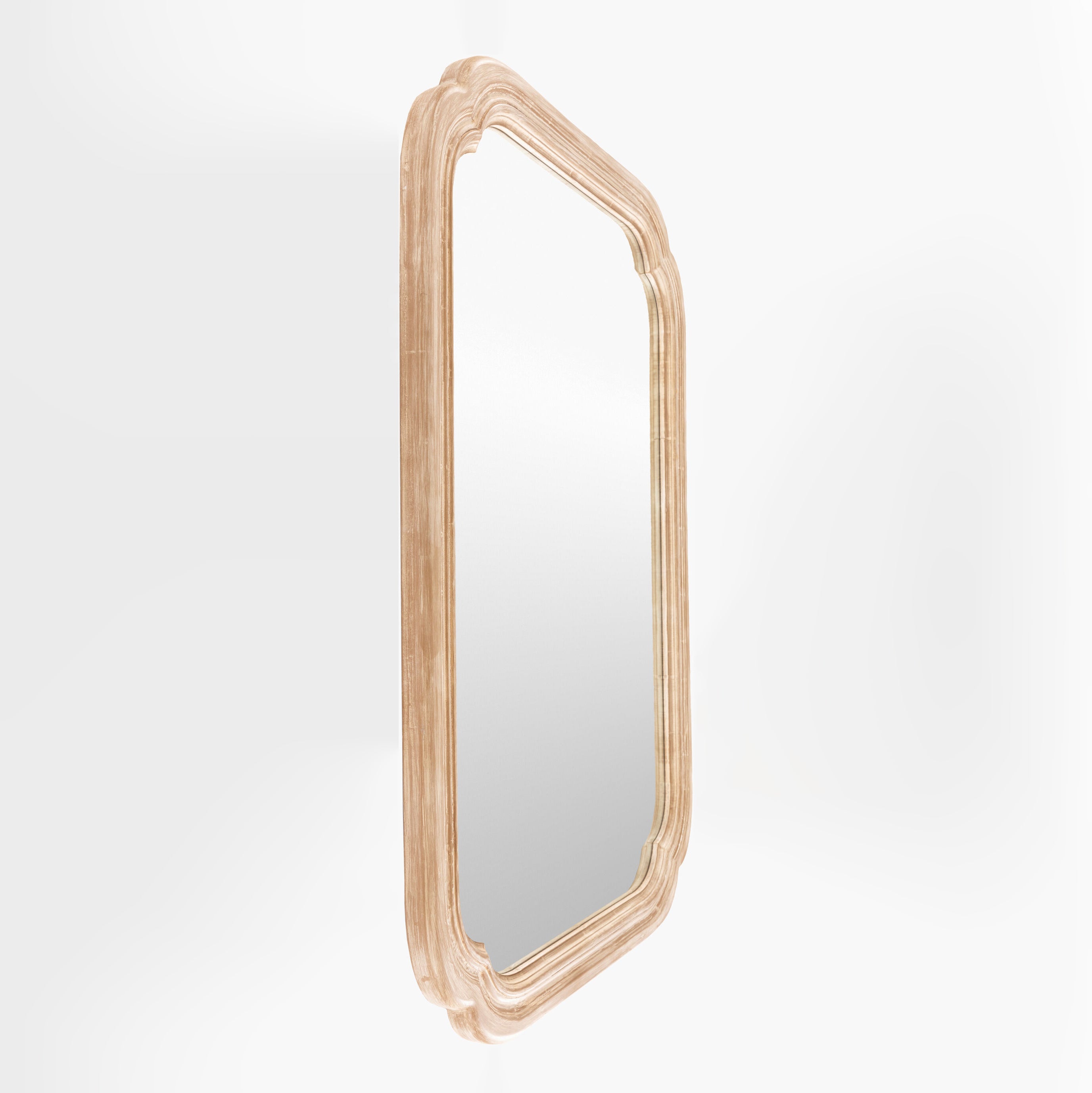 Harlan Accent Mirror on a white background at Addison West