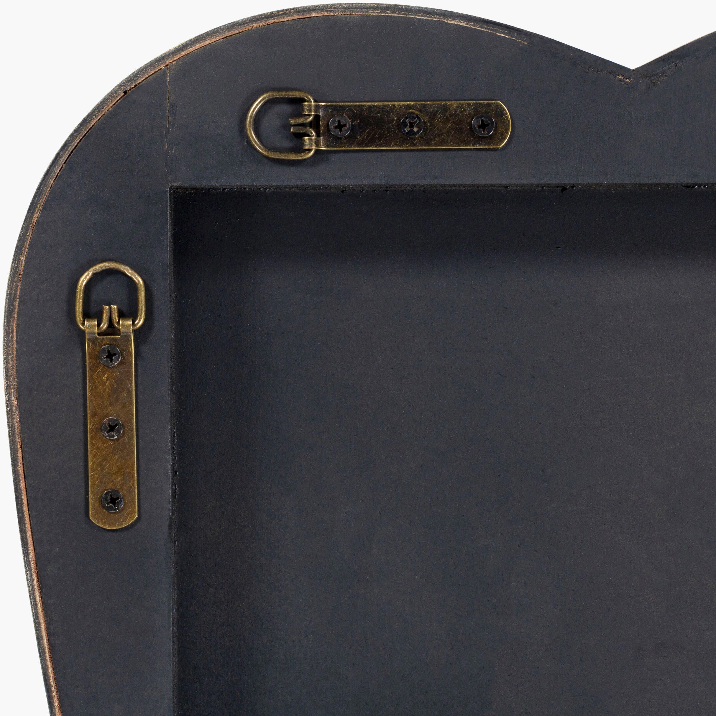 Back of Imelda Accent Mirror on a white background at Addison West