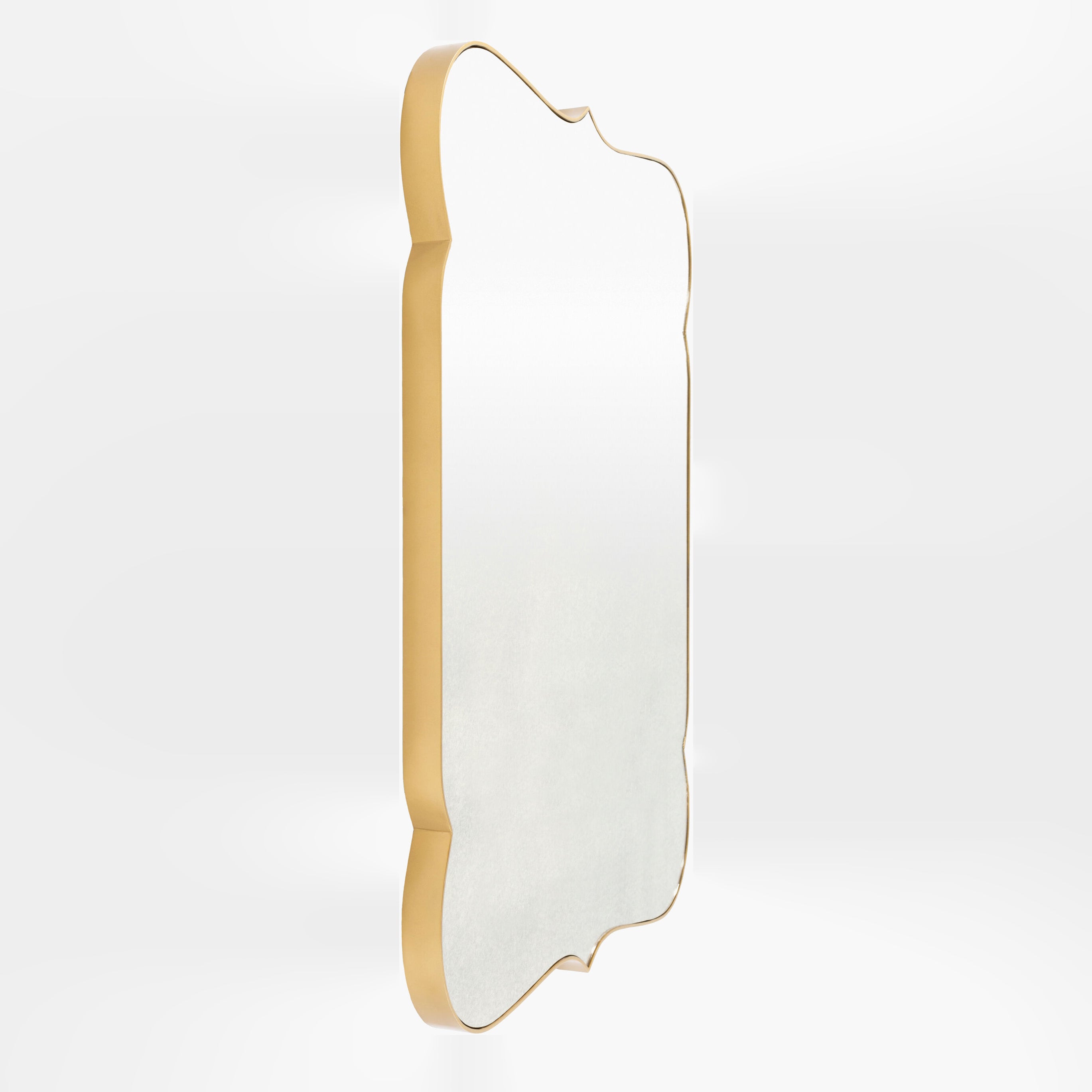 Imelda Accent Mirror on a white background at Addison West