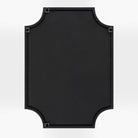 Back of Joslyn Accent Mirror in Gilded Silver on a white background at Addison West