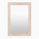 Kathryn Accent Mirror on a white background at Addison West