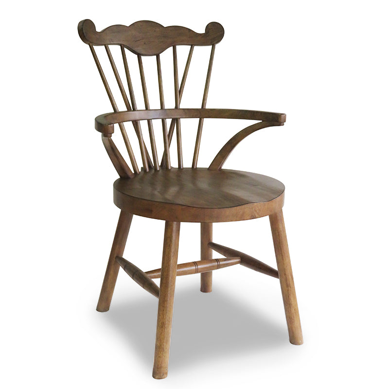 Storybook Chair in Antique Finish on a white background at Addison West