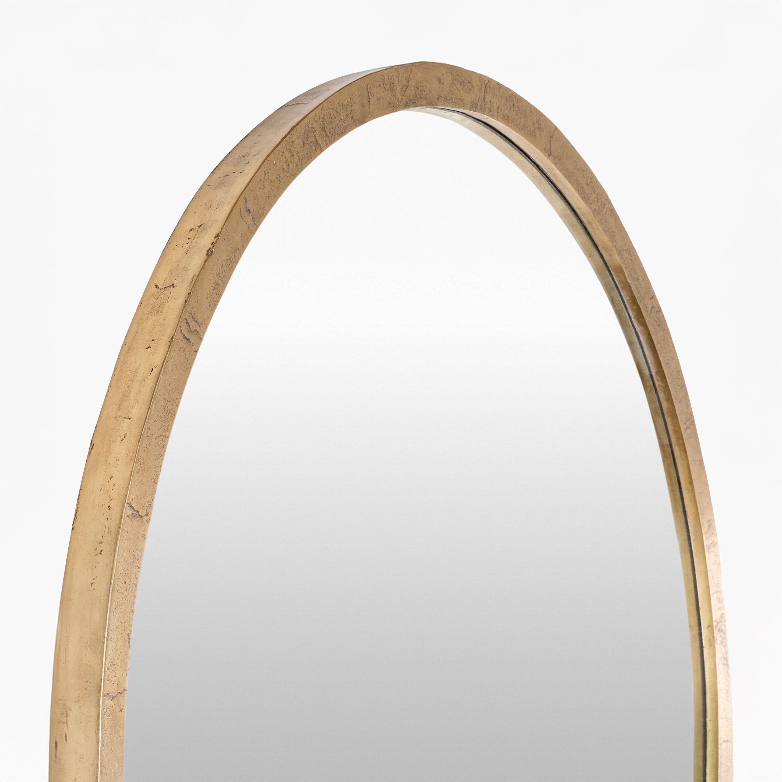 Close up of Marasim Full Length Mirror on a white background at Addison West