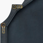 Close up of back of Norway Accent Mirror on a white background at Addison West