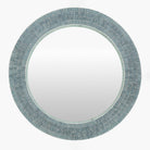 Natalia Accent Mirror on a white background at Addison West