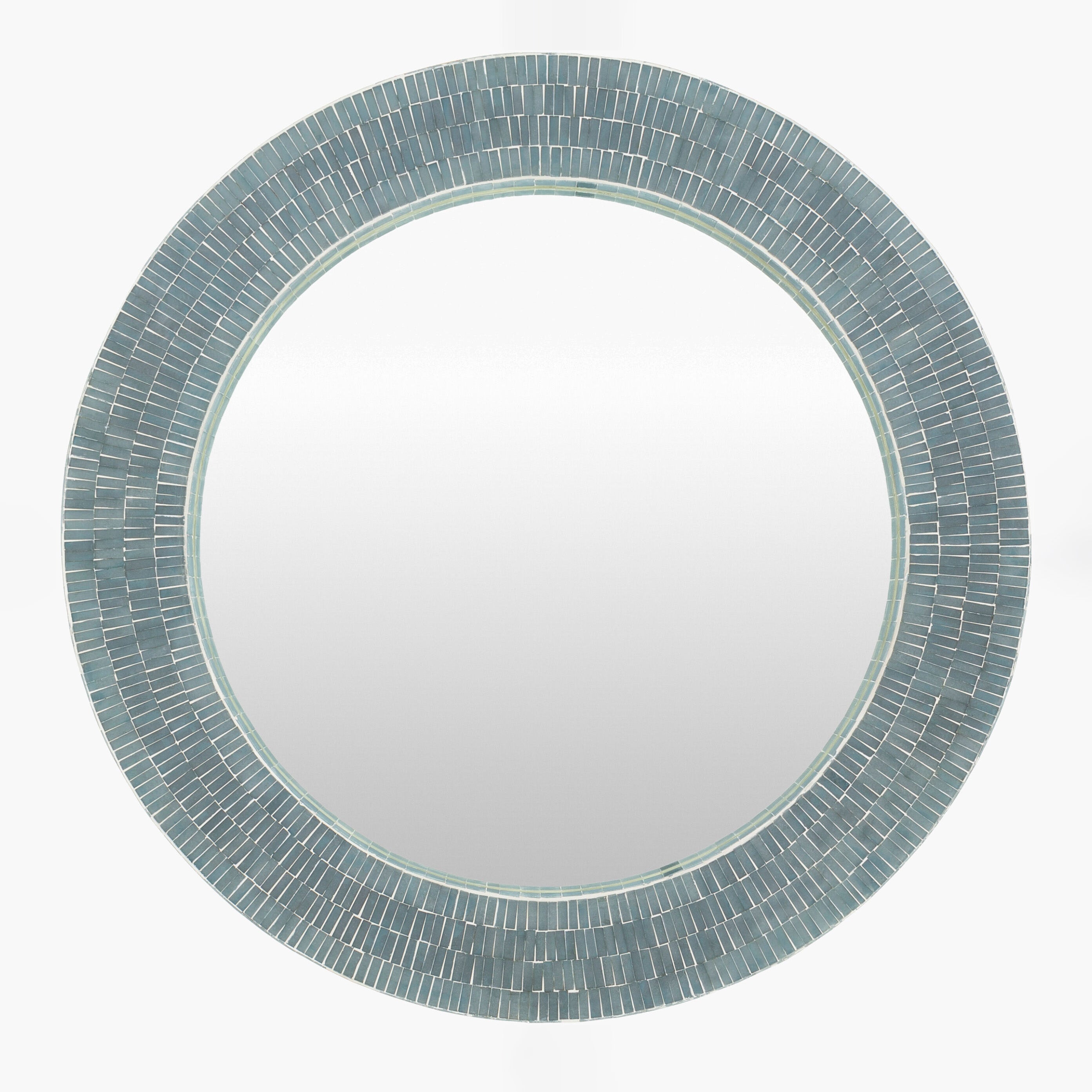 Natalia Accent Mirror on a white background at Addison West