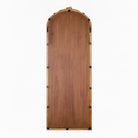 Back of Noya Full Length Mirror in Natural Finish on a white background at Addison West