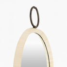 Close up of Opale Accent Mirror on a white background at Addison West