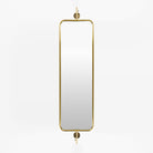 Pirouette Full Length Mirror on a white background at Addison West